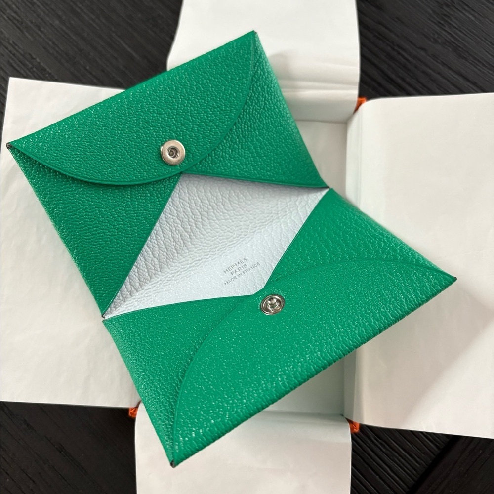 Hermes Calvi Duo wallet